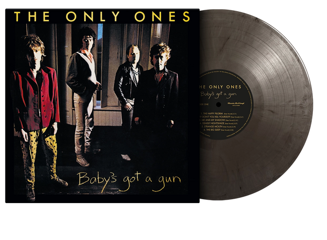 ONLY ONES, THE (ジ・オンリー・ワンズ)  - Baby's Got A Gun (EU 1,000枚限定ナンバリング入180グラム「銀/黒マーブルヴァイナル」LP/New)