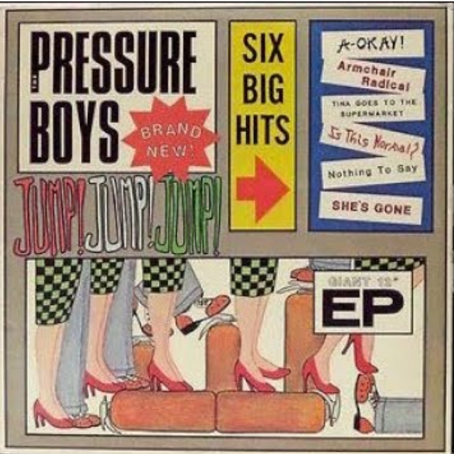 PRESSURE BOYS, THE (プレッシャー・ボーイズ) - Jump! Jump! Jump! EP (US オリジナル LP)