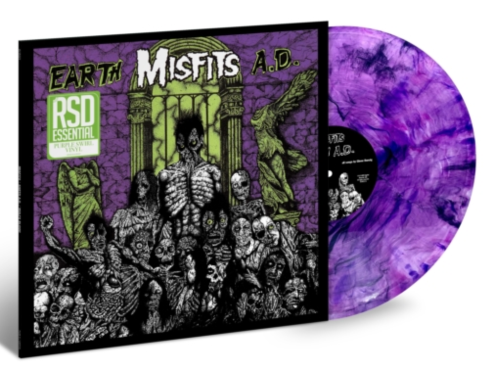 MISFITS (ミスフィッツ) - Earth A.D. / Wolfs Blood (US '24 限定再発「RSD Essential パープルヴァイナル」LP/ New)