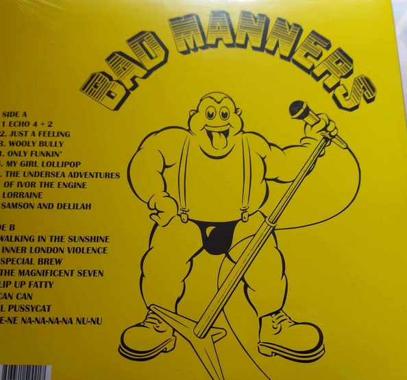 BAD MANNERS (バッド・マナーズ)  - Greatest Hits Live (UK 限定再発「クリアヴァイナル」LP/ New)