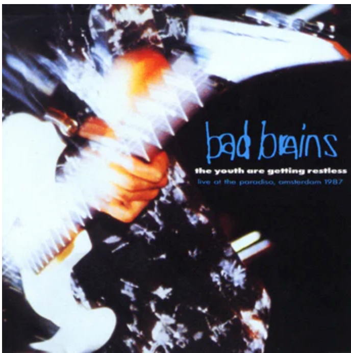 BAD BRAINS (バッド・ブレインズ)  - The Youth Are Getting Restless (US 限定再発「ブラックヴァイナル」  LP/ New)