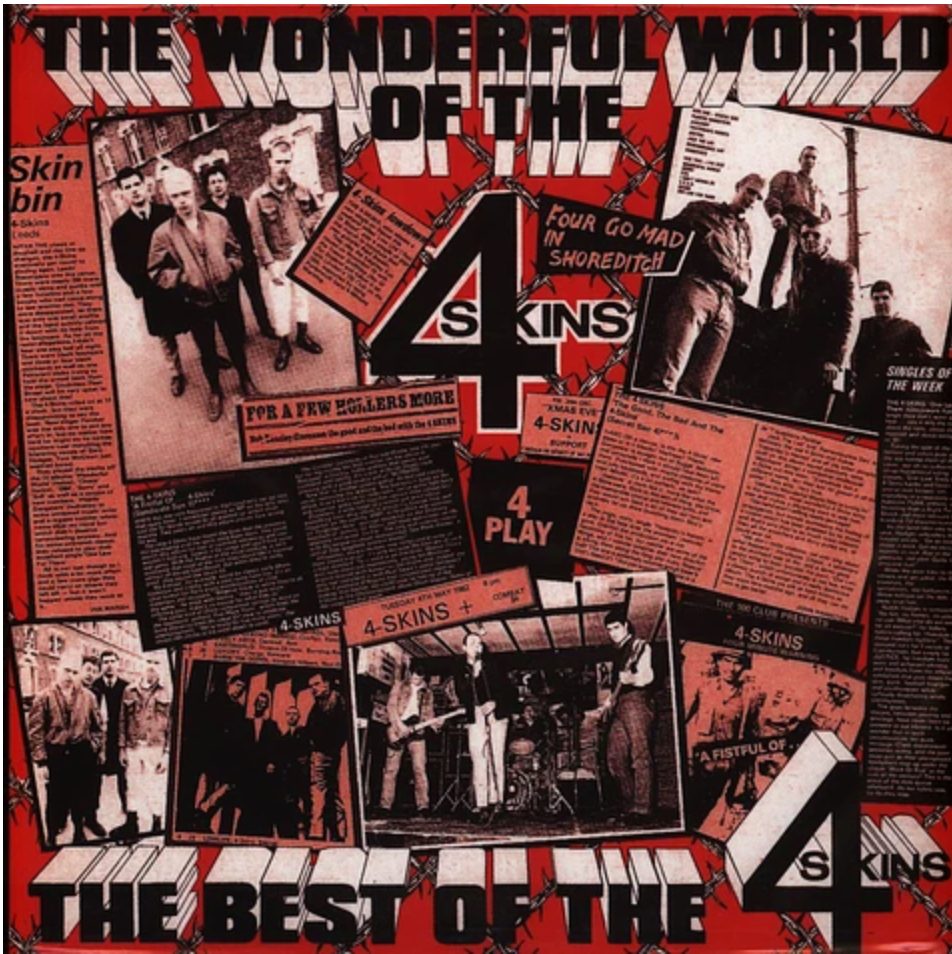 4 SKINS, THE (ザ・フォー・スキンズ)  - The Wonderful World Of The 4 Skins (UK 200枚限定再発 160g「ブラッドレッドヴァイナル」LP/ New)