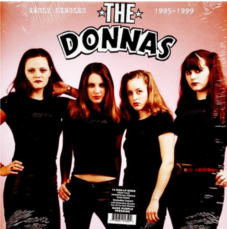 DONNAS, THE (ザ・ドナス)  - Early Singles 1995 - 1999 (US 限定再発「パープルヴァイナル」LP/ New)