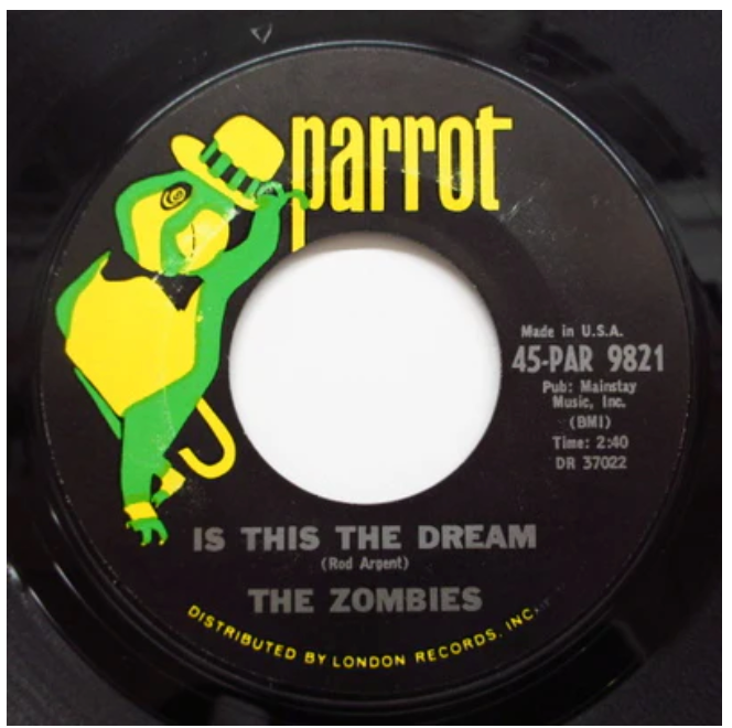 ZOMBIES (ゾンビーズ)- Is This The Dream (US オリジナル 7")