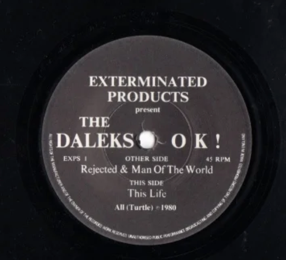 DALEKS, THE (ザ ・ダーレクス)  - OK !  (Italy 限定再発 7"/ New)