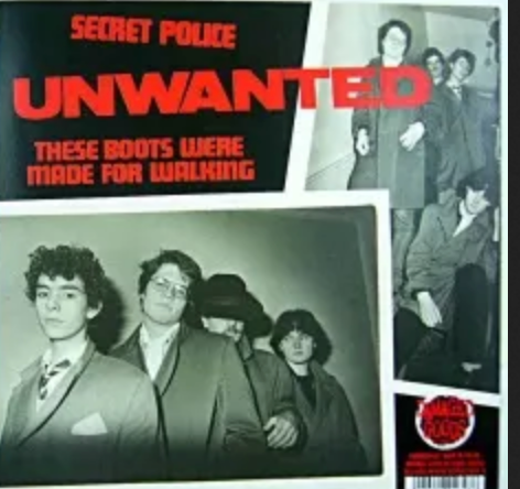 UNWANTED, THE (ジ・アンウォンテッド) - Secret Police (UK 限定再発「ブルーヴァイナル」7" / New)