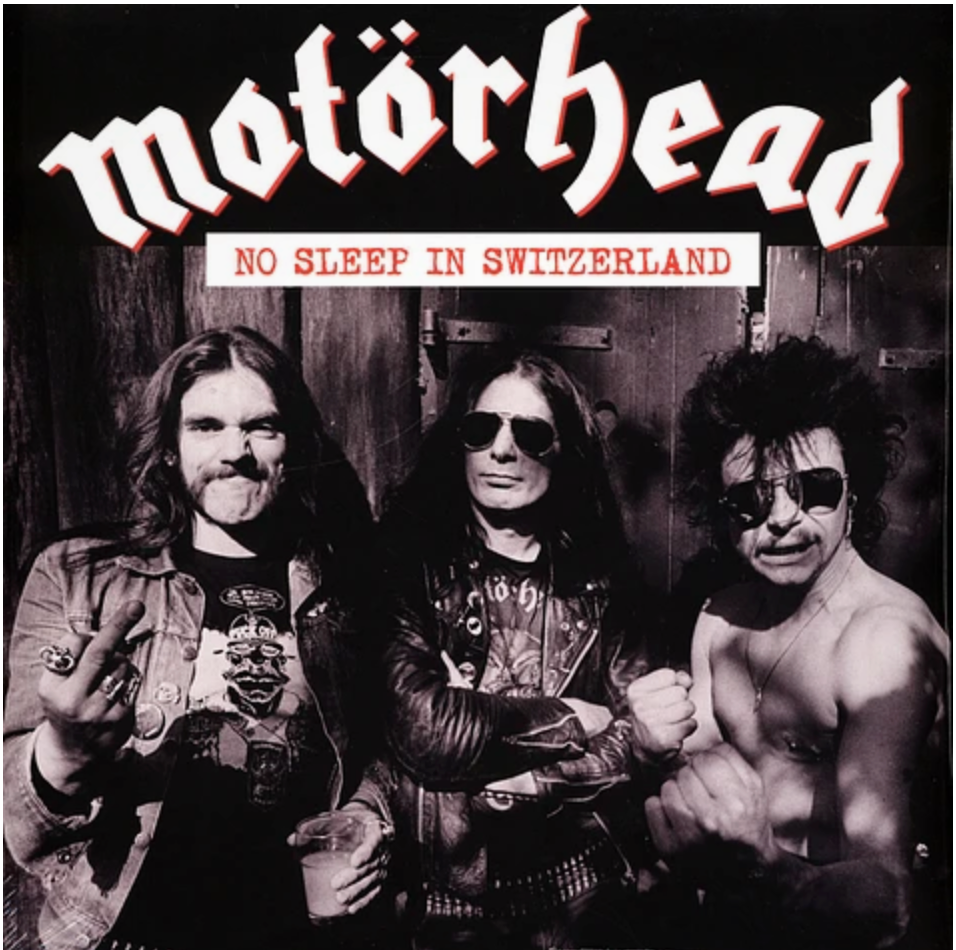 MOTORHEAD (モーターヘッド)  - No Sleep In Switzerland 1982 (EU 限定プレス LP/ New)