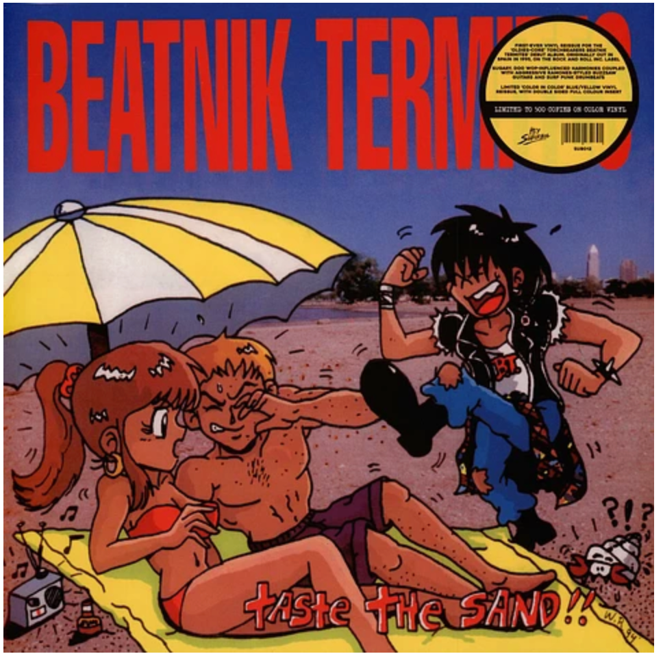 BEATNIK TERMITES (ビートニク・ターマイツ)  - Taste The Sand!! (Italy 500枚限定再発「青/黄ヴァイナル」LP/ New)