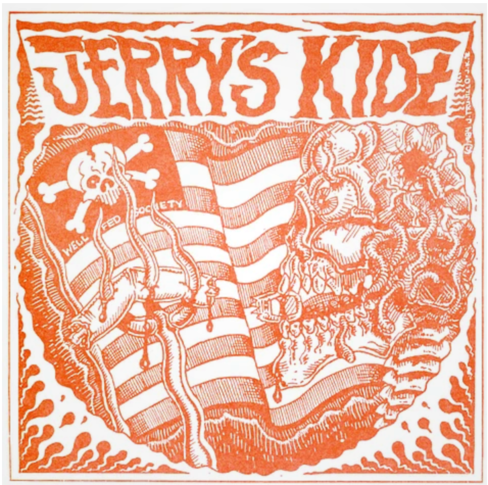 JERRY'S KIDZ (ジェリーズ・キッズ)  - Well Fed Society (German 200枚限定再発 7"/ New)