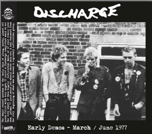 DISCHARGE (ディスチャージ) - Early Demos - March / June 1977 (Italy 限定再発デジパックCD+帯/ New)