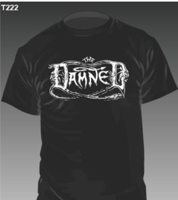 DAMNED, THE (ザ・ダムド)  - Goth Logo  (限定 Tシャツ「M」サイズ）