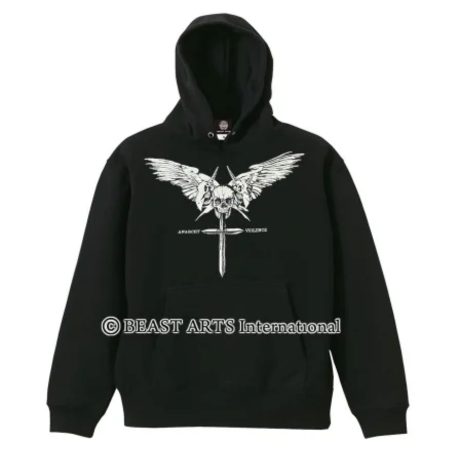 G.I.S.M. (ギズム) - Guierrilla Incendiary Hoodie Black  (Japan 限定フーディー黒/ 予約商品)