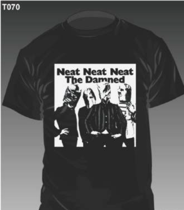 DAMNED, THE (ザ・ダムド)  - Neat Neat Neat  (限定 Tシャツ「L」サイズ）