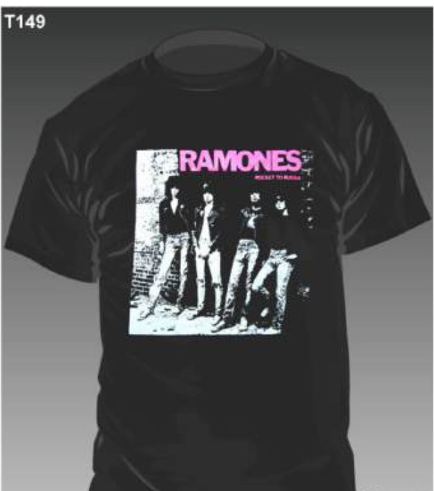 RAMONES (ラモーンズ)  - Rocket To Russia (限定 Tシャツ「M」サイズ）