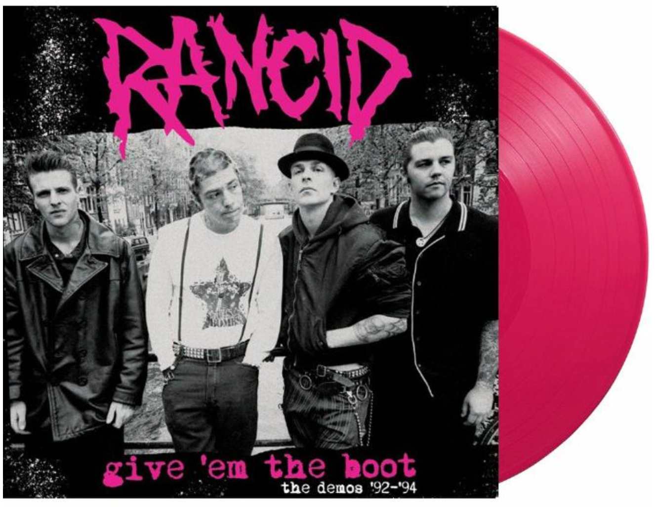 RANCID (ランシド)  - Give 'Em The Boot : The Demos ‘92-‘94 (EU 限定プレス「ピンクヴァイナル」LP/ New) デモ音源コレクション !