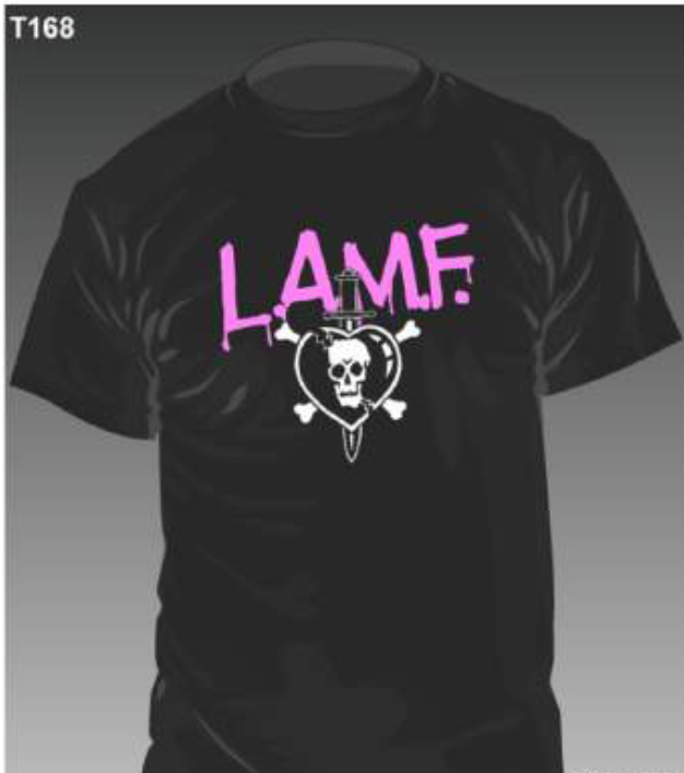JOHNNY THUNDERS (ジョニー・サンダース )  - L.A.M.F. (限定 Tシャツ「L」サイズ/ New）
