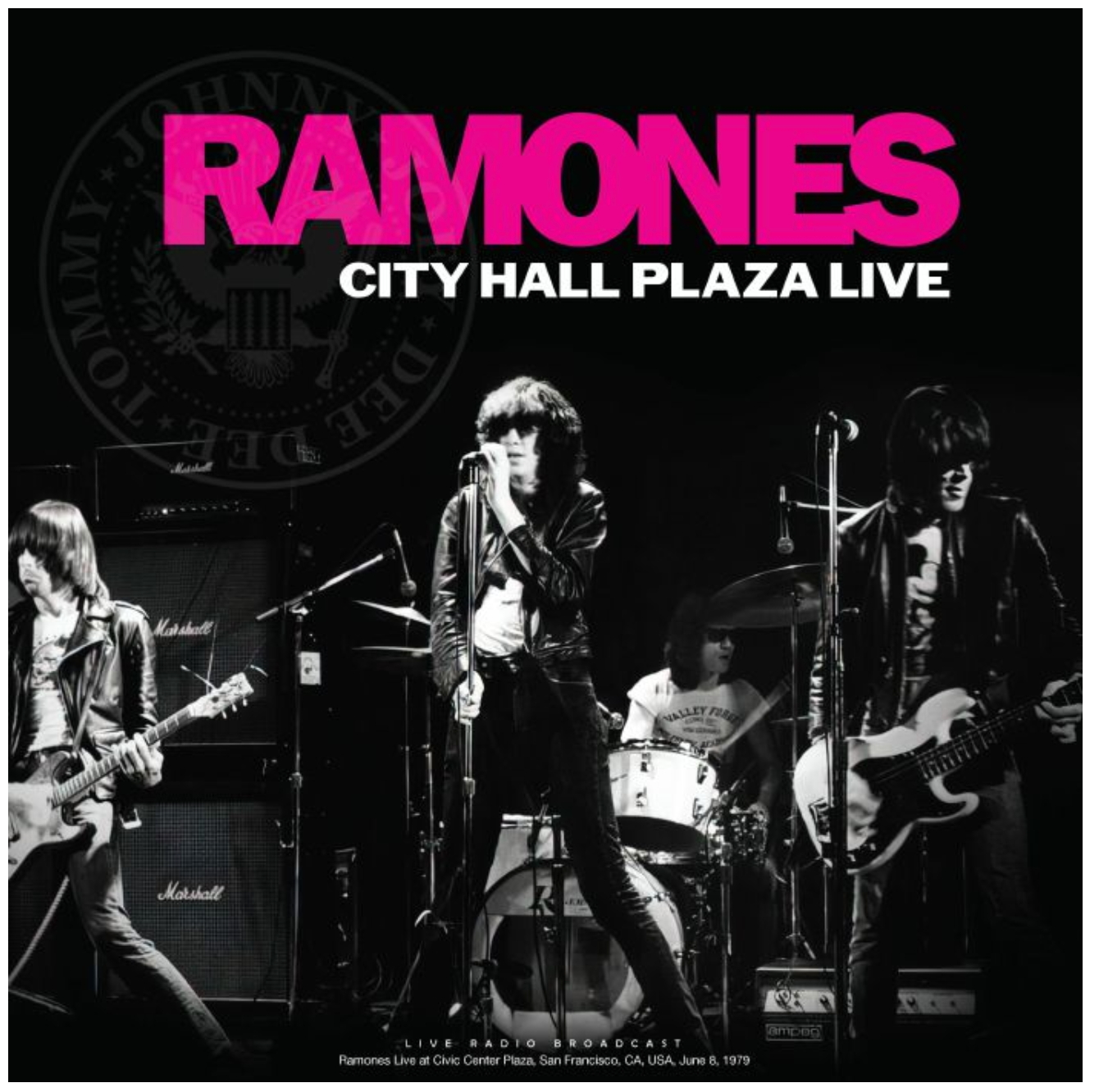 RAMONES (ラモーンズ)  - City Hall Plaza Live (EU 限定プレス「180g 」LP/ New) '79年6月6日シビックセンタープラザでのライブ！