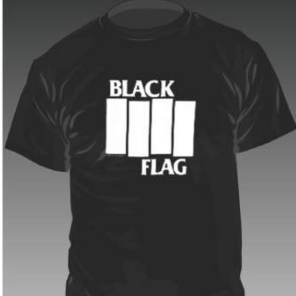 BLACK FLAG (ブラック・フラッグ) - Classic Logo (限定 黒Tシャツ「L