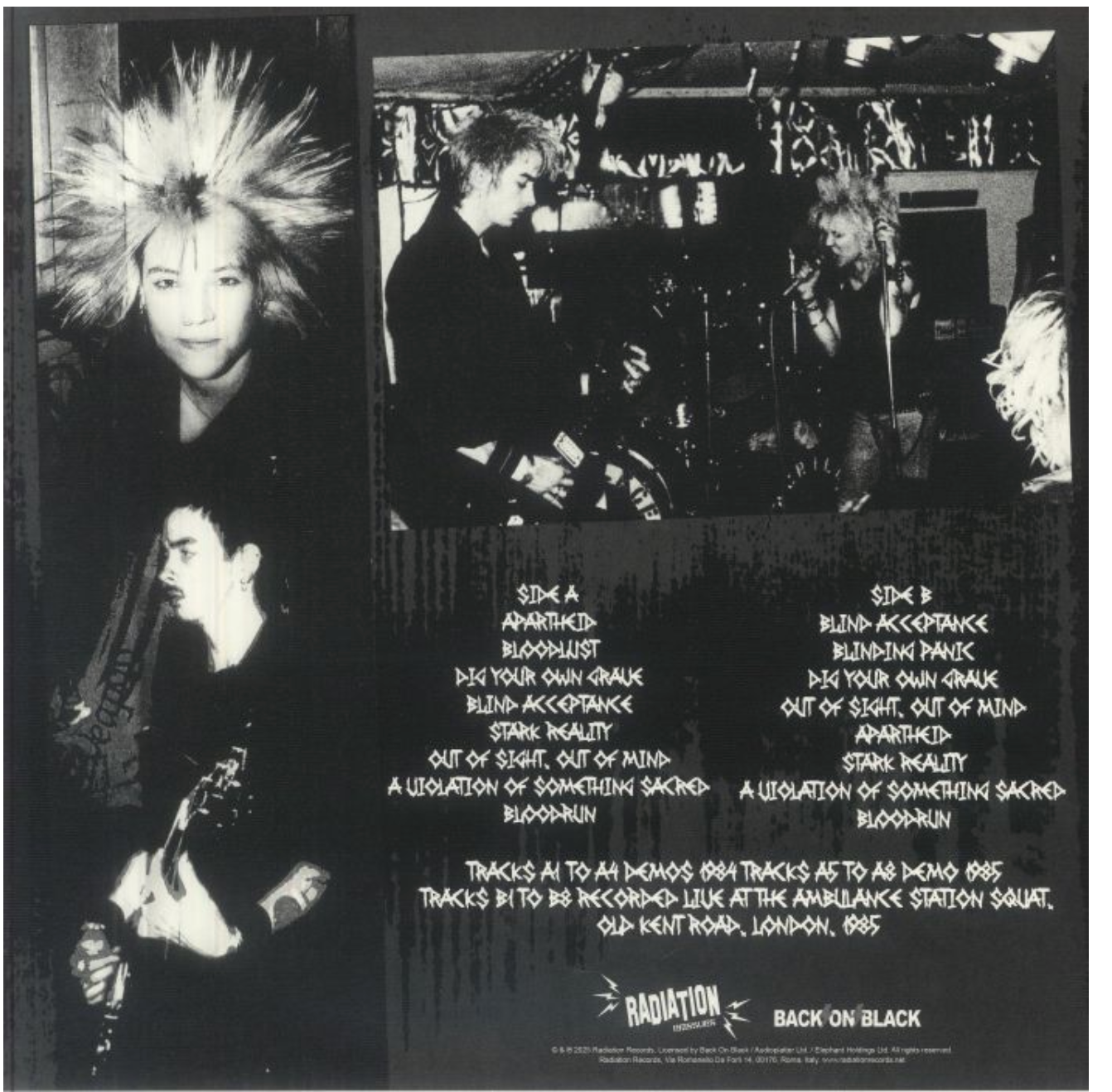 SACRILEGE (サクリレジ)  - Total Sacrilege : The Demos (Italy 正規再発「限定レッドヴァイナル」LP/ New) ポスター＆インナー付き！