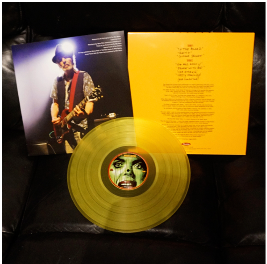 BRIAN JAMES (ブライアン・ジェイムズ)  - Kicks And Diabolik Licks (UK 初回「限定イエロー・ヴァイナル」LP/ New) 最後のアルバム !