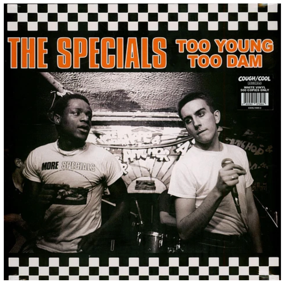 SPECIALS, THE (ザ・スペシャルズ)  - Too Young Too Dam (EU 500枚限定「ホワイトヴァイナル」LP/ New) '80年1月アムステルダム「パラディソ」ライブ後編！