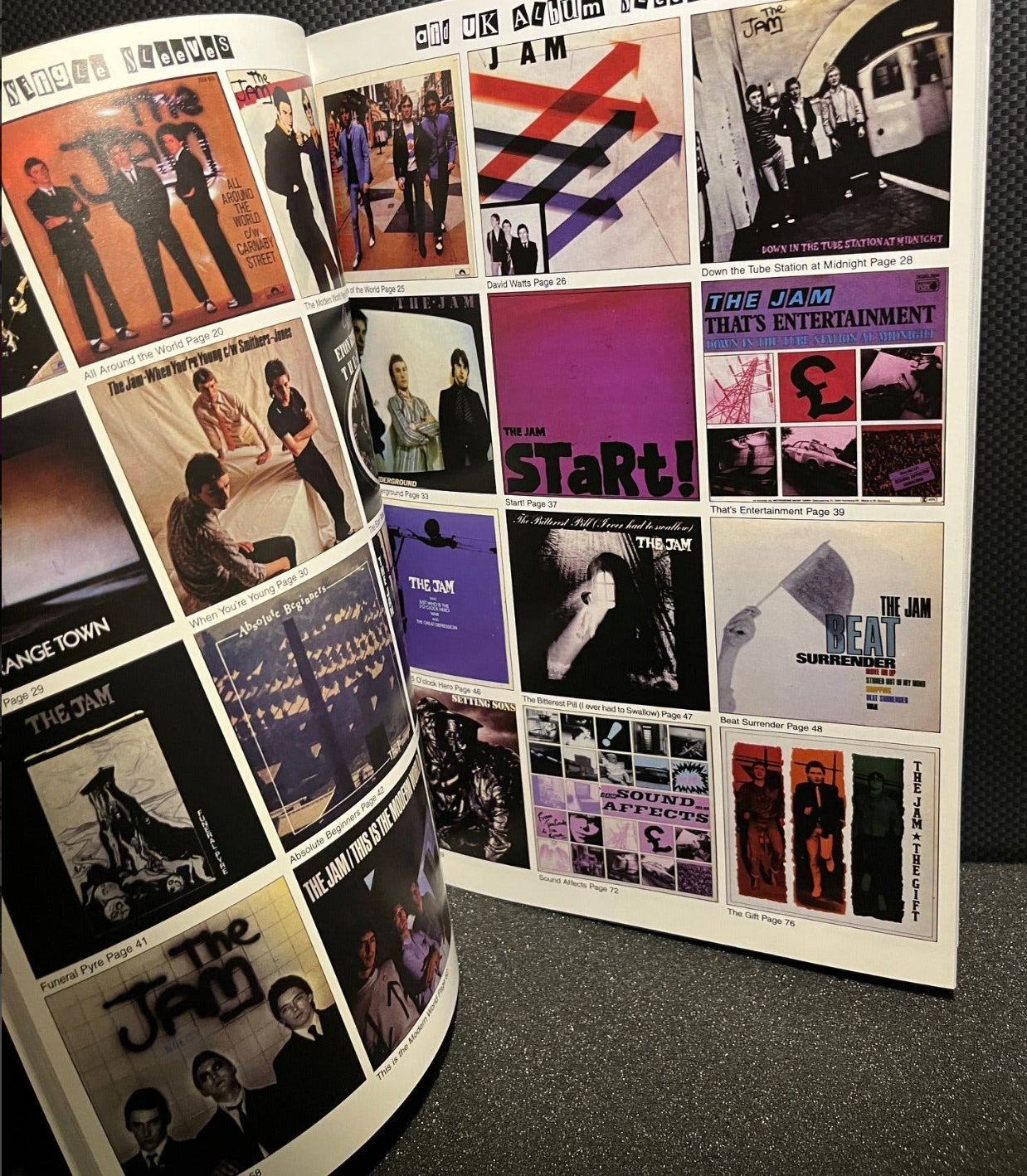 JAM, THE (ザ ・ジャム)  - Retro Spective (UK 正規再販ペーパーバック本/ New) レアなディスコグラフィー本が復刻！