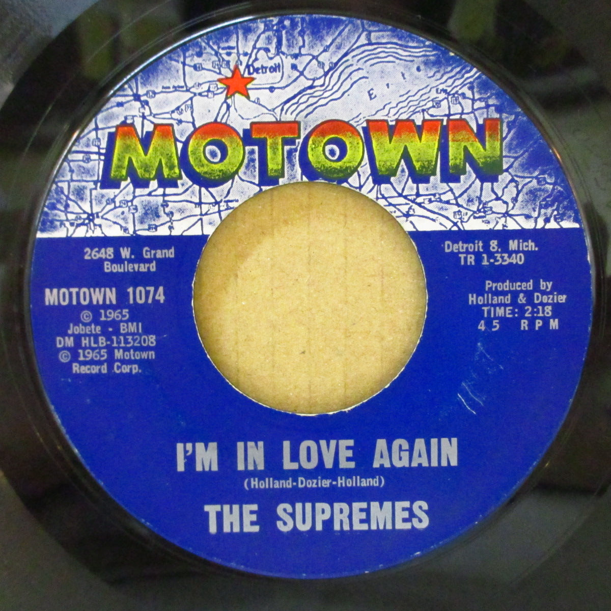 SUPREMES (ザ・スプリームス)  - Stop! In The Name Of Love (US オリジナル7インチ) ノーザンPOP名曲！