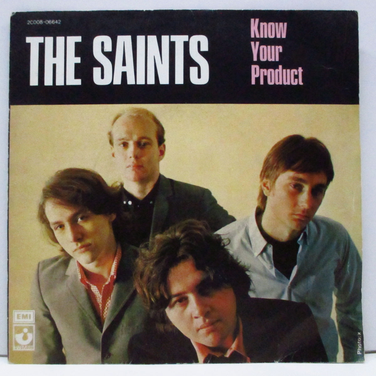 SAINTS, THE (ジ・セインツ)  - Know Your Product (France オリジナル 7"+ 光沢ソフト紙ジャケ)