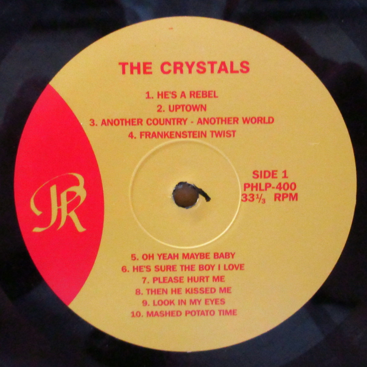 CRYSTALS, THE (ザ・クリスタルズ)  - He's A Rebel (EU '00年代限定ボーナス追加20曲入りモノラル LP)’63年2ndアルバム +ボーナス！フィル・スペクター音の壁！