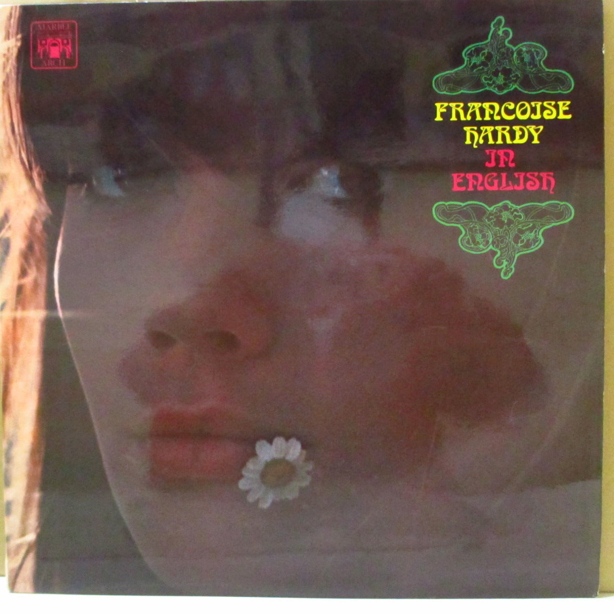 FRANCOISE HARDY (フランソワーズ・アルディ)  - Francoise Hardy In English (UK '69 独自再発 モノラル LP/表面コーティング折り返しジャケ) '66年英語曲アルバムの内容違い