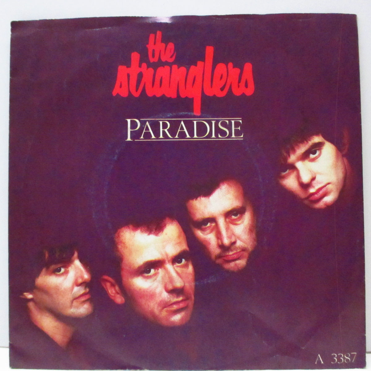STRANGLERS, THE (ストラングラーズ )  - Paradise / Pawsher (UK オリジナル 7"/光沢ソフト紙折り返しジャケ) 紙ラベ Ver !