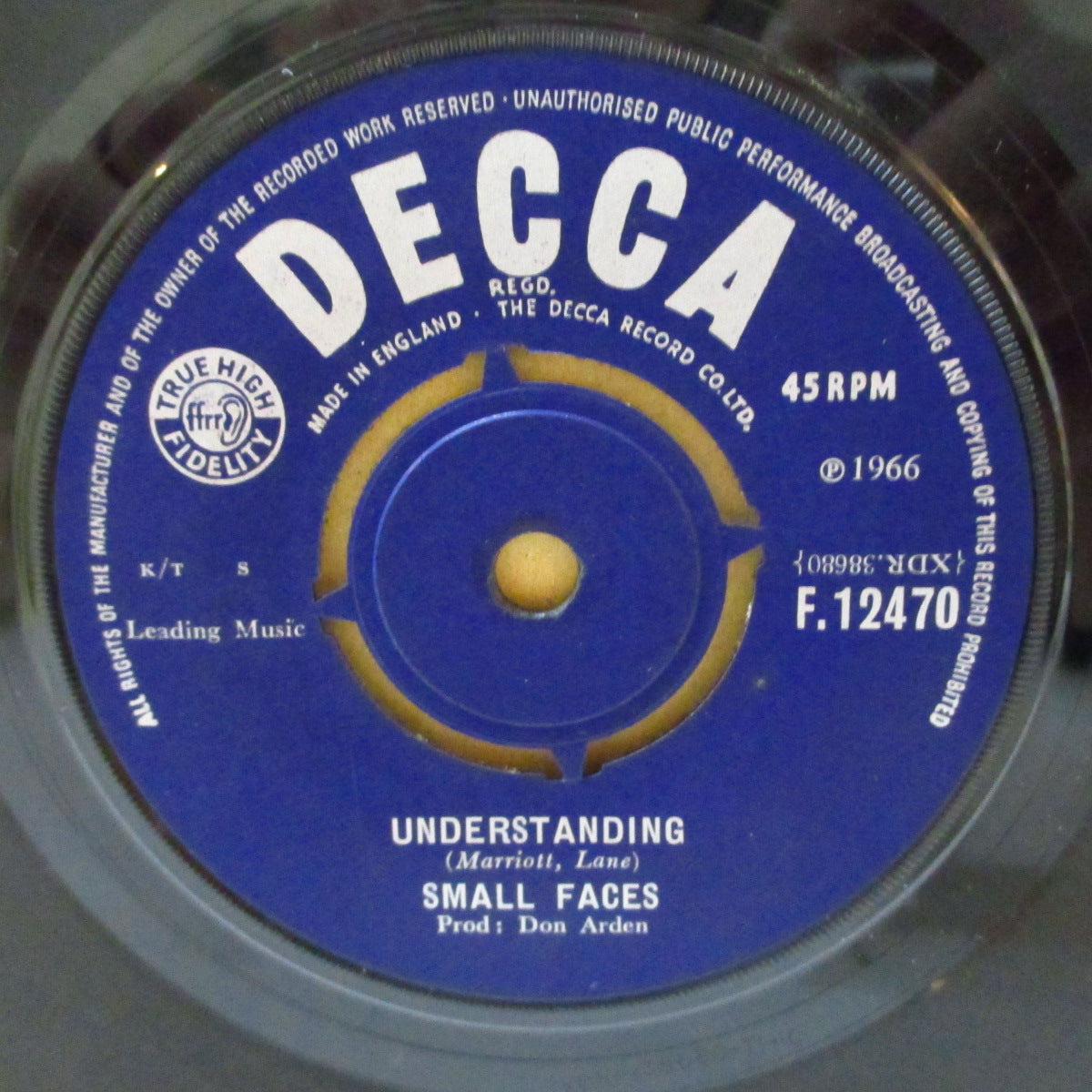 SMALL FACES (スモール・フェイセス) - All Or Nothing (UK '66