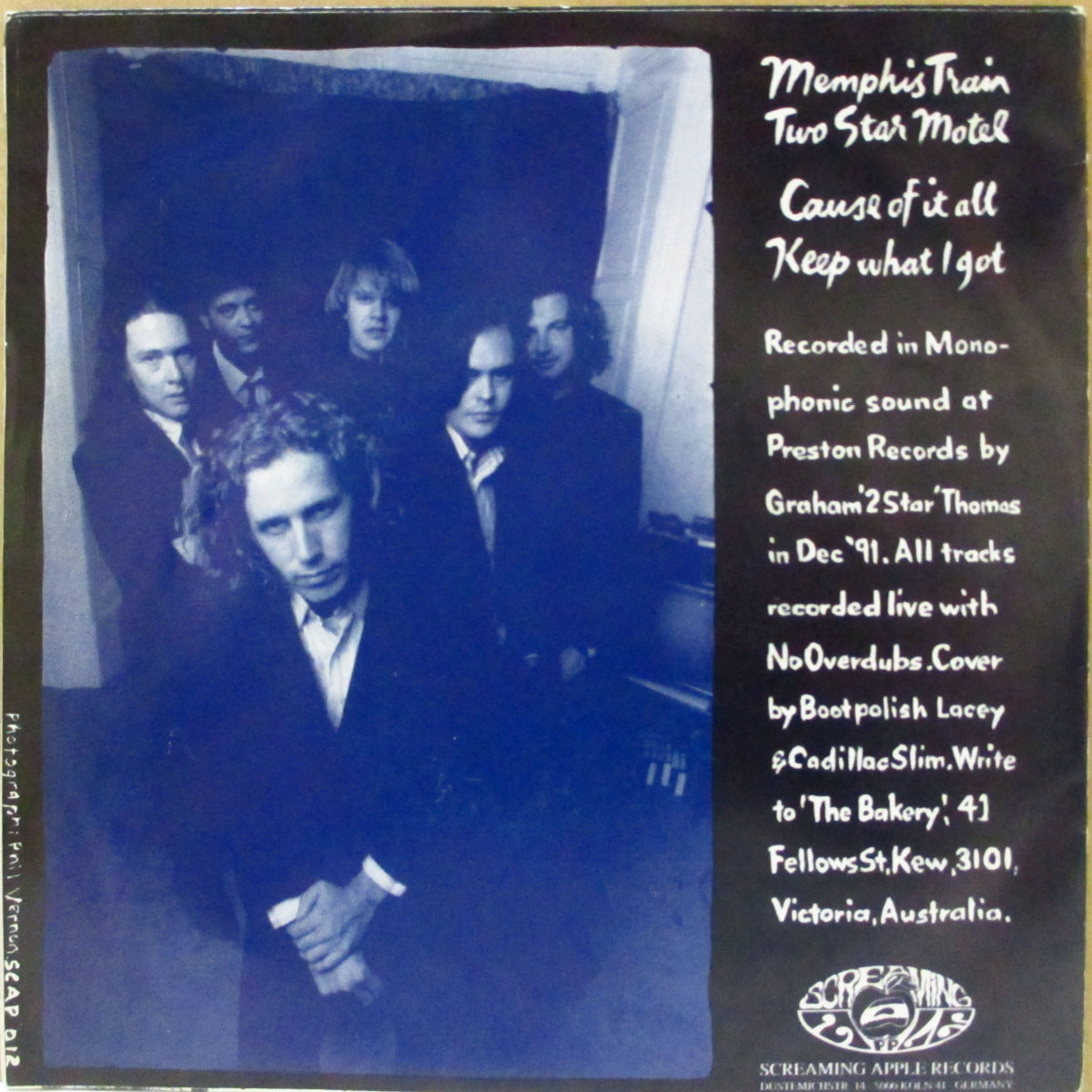 BREADMAKERS, THE (ザ・ブレッドメイカーズ)  - Two Star Motel +3 (German '92 オリジナル33回転4曲入りモノラル 7インチ/光沢ソフト紙ジャケ)