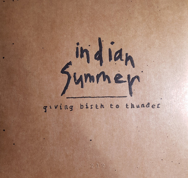 INDIAN SUMMER (インディアン・サマー)  - Giving Birth To Thunder (US 限定再発「黒盤」 LP/NEW)