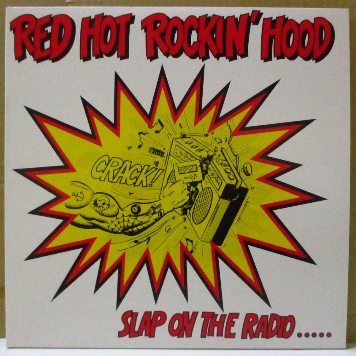 RED HOT ROCKIN' HOOD (レッド・ホット・ロッキンフッド)  - Slap On The Radio (Japan '97 オリジナル9曲入り 10インチ+インサート)