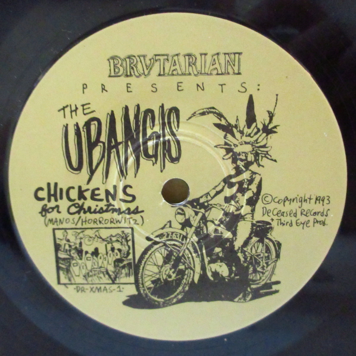 UBANGIS, THE (ジ・ウバンギス)  - Chickens For Christmas (US '93 オリジナル 7インチ)