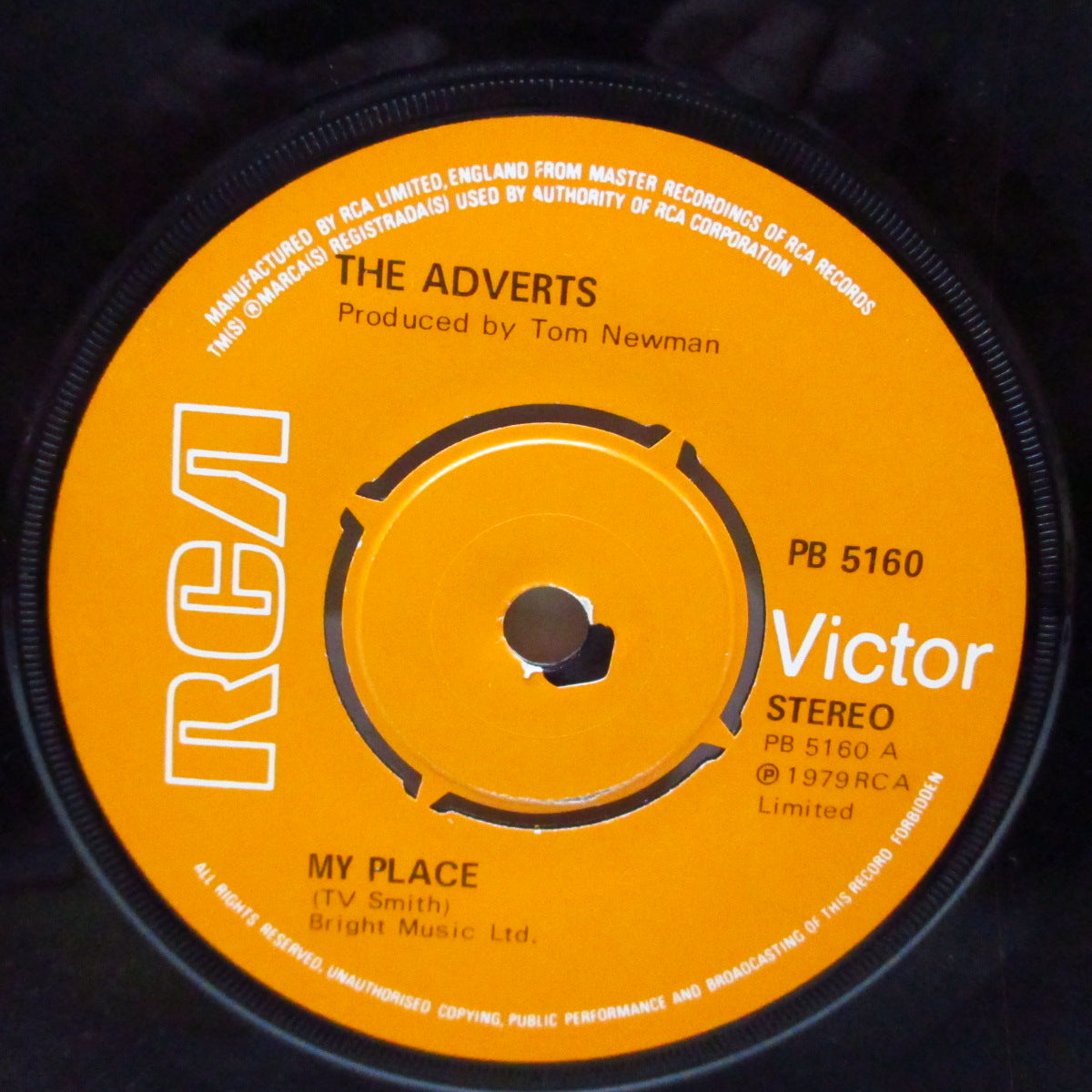 ADVERTS, THE (アドヴァーツ) - My Place (UK オリジナル 7