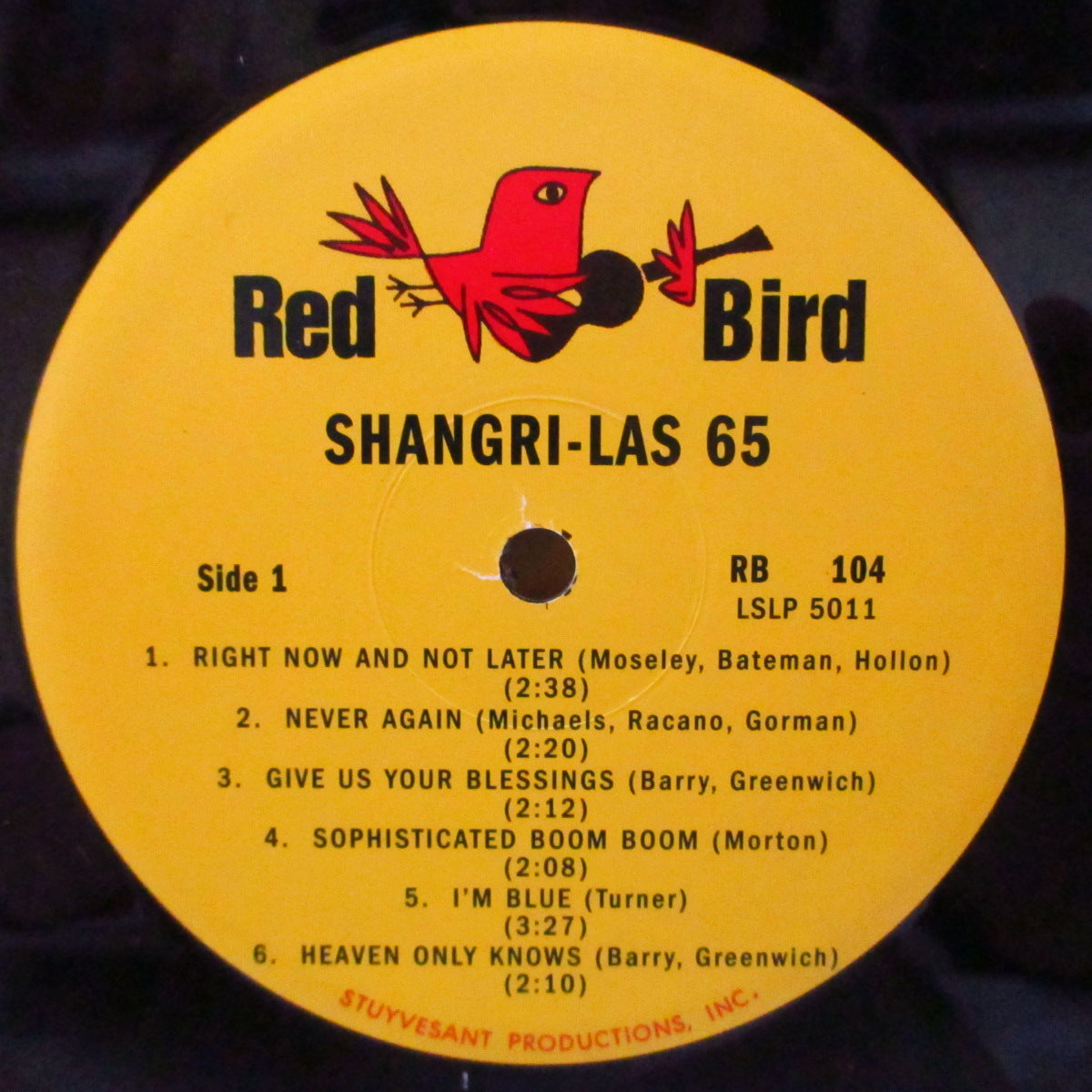 SHANGRI-LAS, THE (ザ・シャングリ・ラス)  - I Can Never Go Home Any More (US復刻再発 LP/廃盤）2ndアルバム「65!」の別題リパッケージ盤