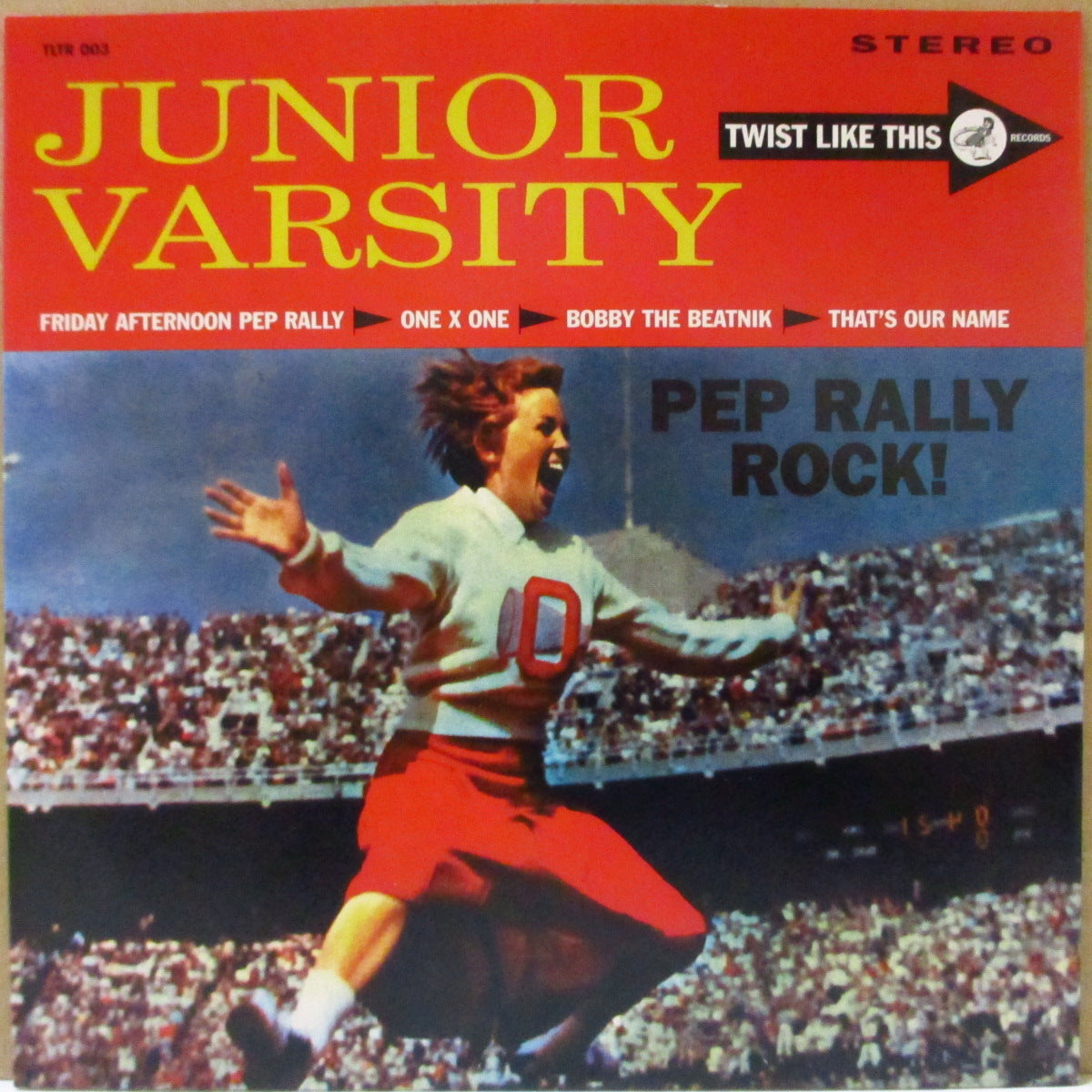 JUNIOR VARSITY  (ジュニア・ヴァーシティ)  - Pep Rally Rock! (US '97 オリジナル4曲入り 7インチ/光沢固紙ジャケ)