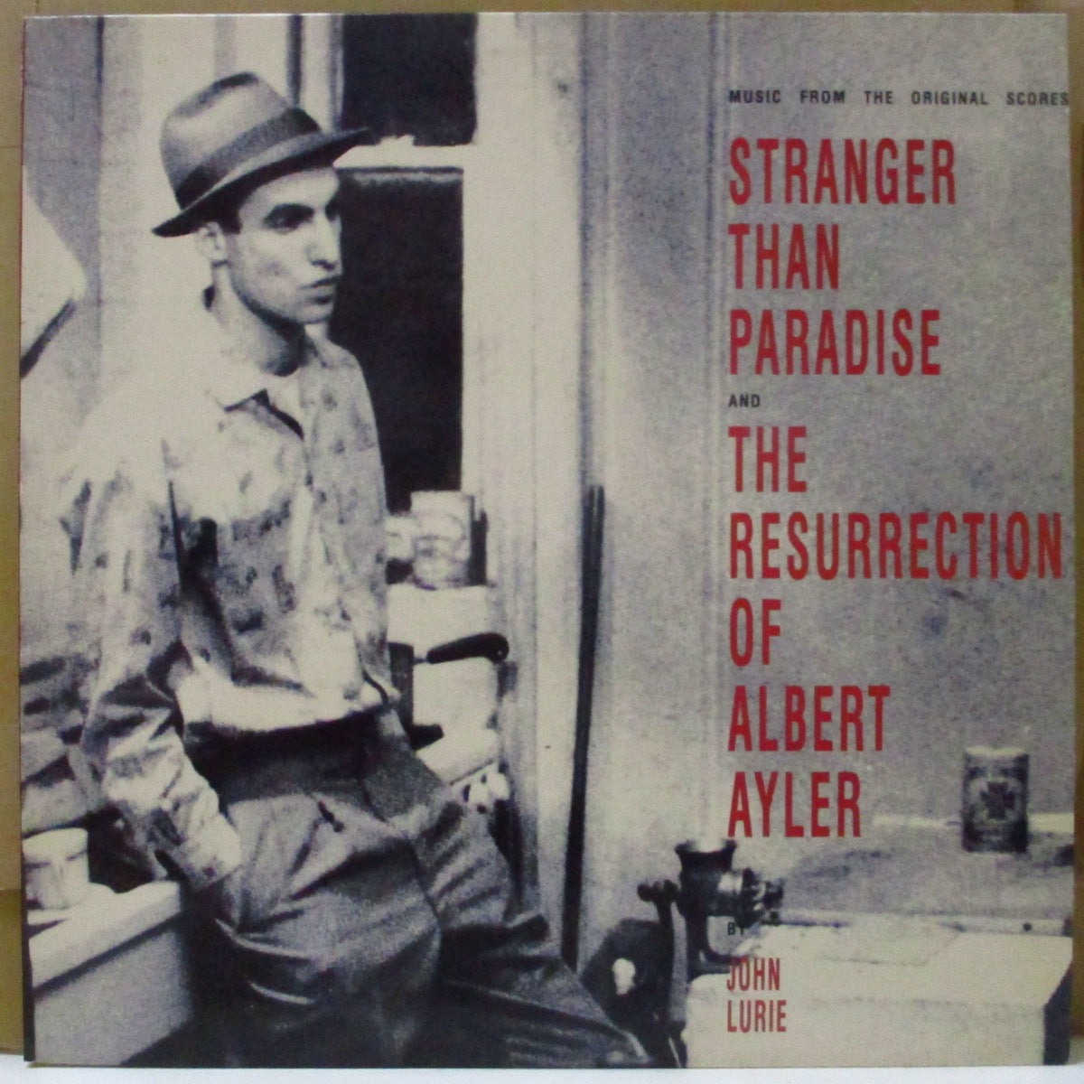 JOHN LURIE  (ジョン・ルーリー)  - サントラ：Stranger Than Paradise And The Resurrection Of Albert Ayler (US オリジナル LP)