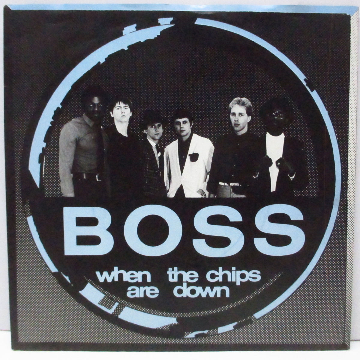 BOSS (BOFF) (ボス)  - When The Chips Are Down (UK オリジナル 7"/沢ソフト紙折り返しジャケ) 80's UKスカ！