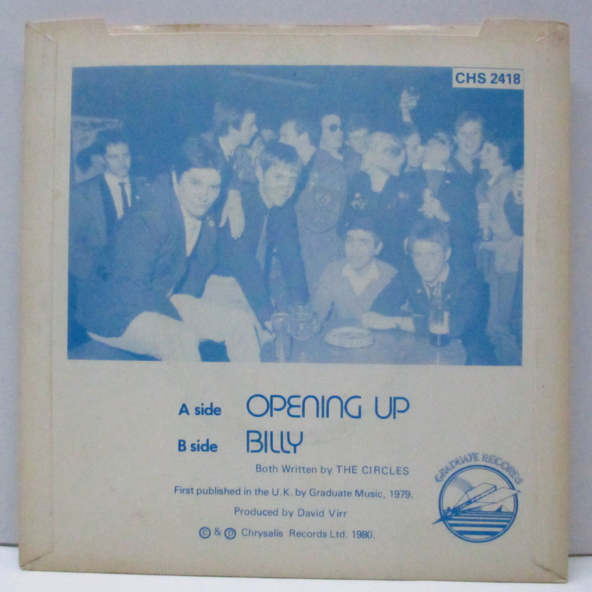 CIRCLES, THE (ザ ・サークルズ) - Opening Up / Billy (UK '80 再発 7