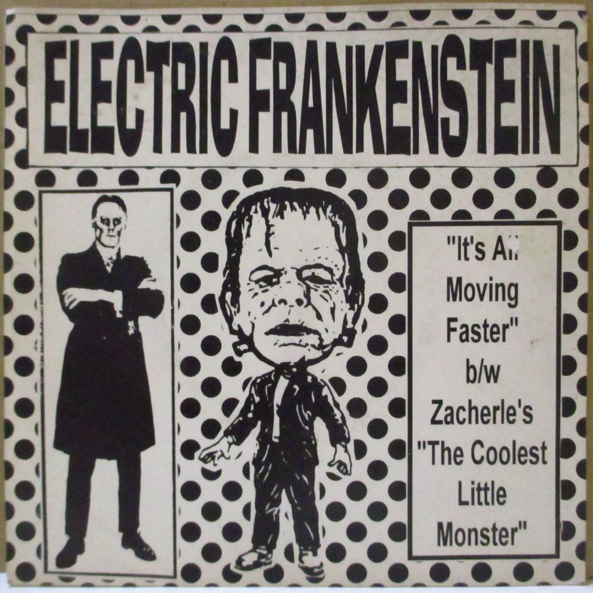 ELECTRIC FRANKENSTEIN (エレクトリック・フランケンシュタイン)  - It's All Moving Faster (US '95 限定「クリア緑盤」 7インチ/マットソフト紙ジャケ)