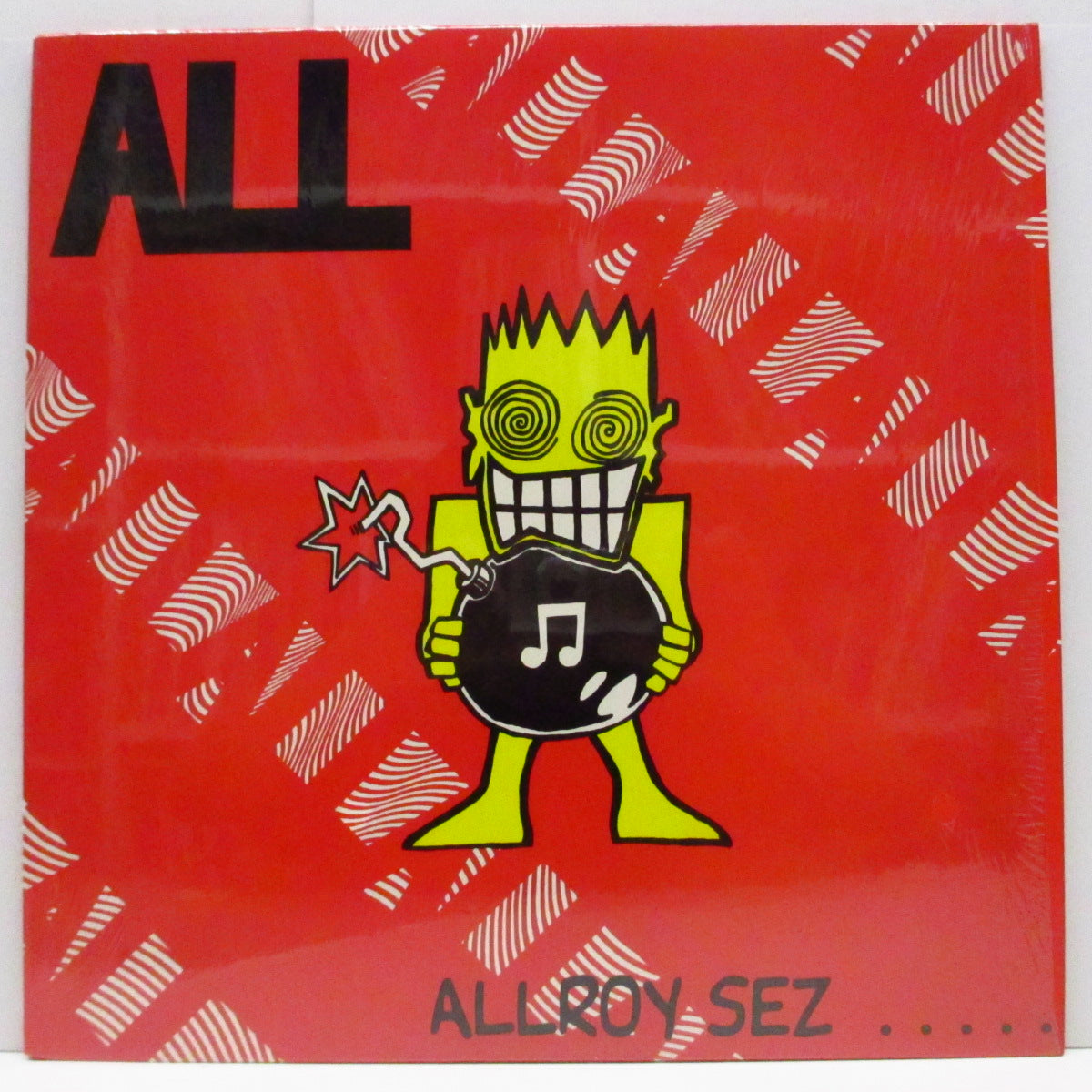 ALL (オール)  - Allroy Sez .....(US 90's 再発 LP) '88年ファースト！