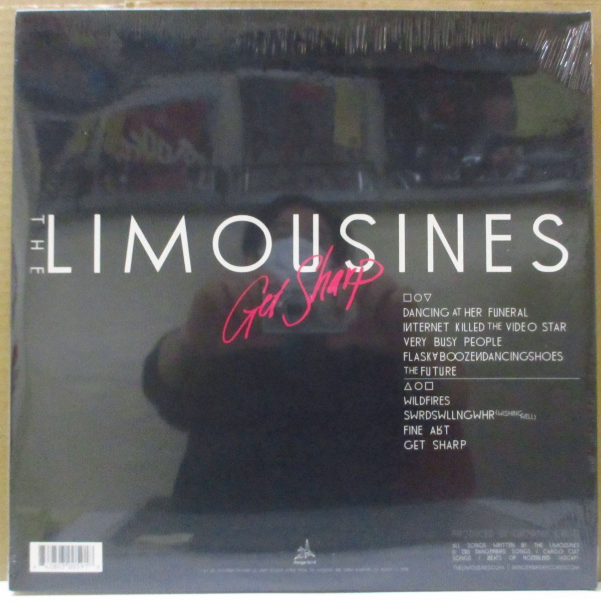 LIMOUSINES, THE (ザ・リムジンズ)  - Get Sharp (US オリジナル LP-レアステッカー付きジャケ/廃盤 New)