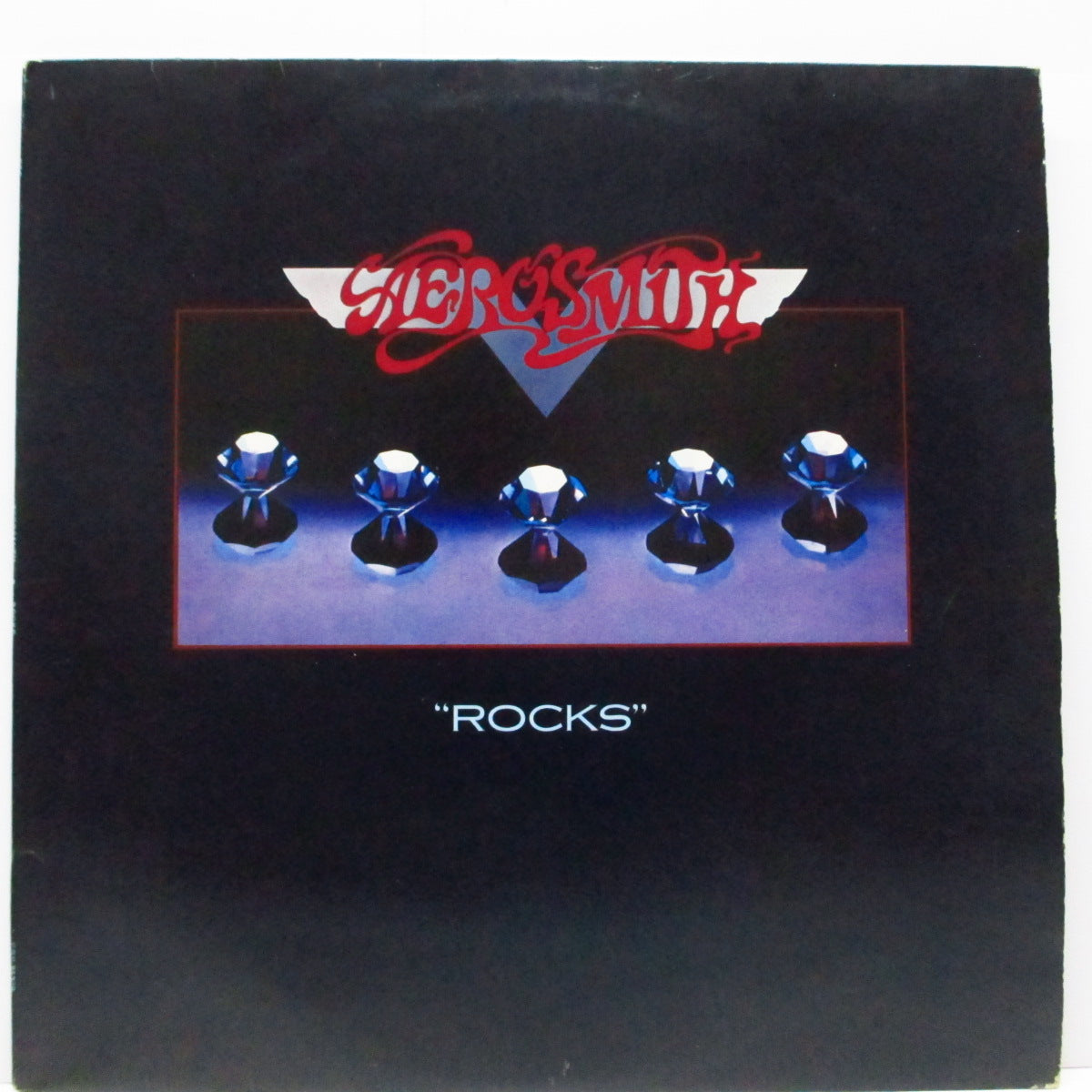 AEROSMITH (エアロスミス)  - Rocks (UK オリジナル LP+インナー/光沢ジャケ)