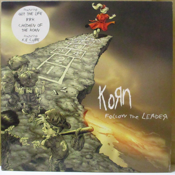 KORN (コーン) - Follow The Leader (EU オリジナル 2xLP+ソフト紙