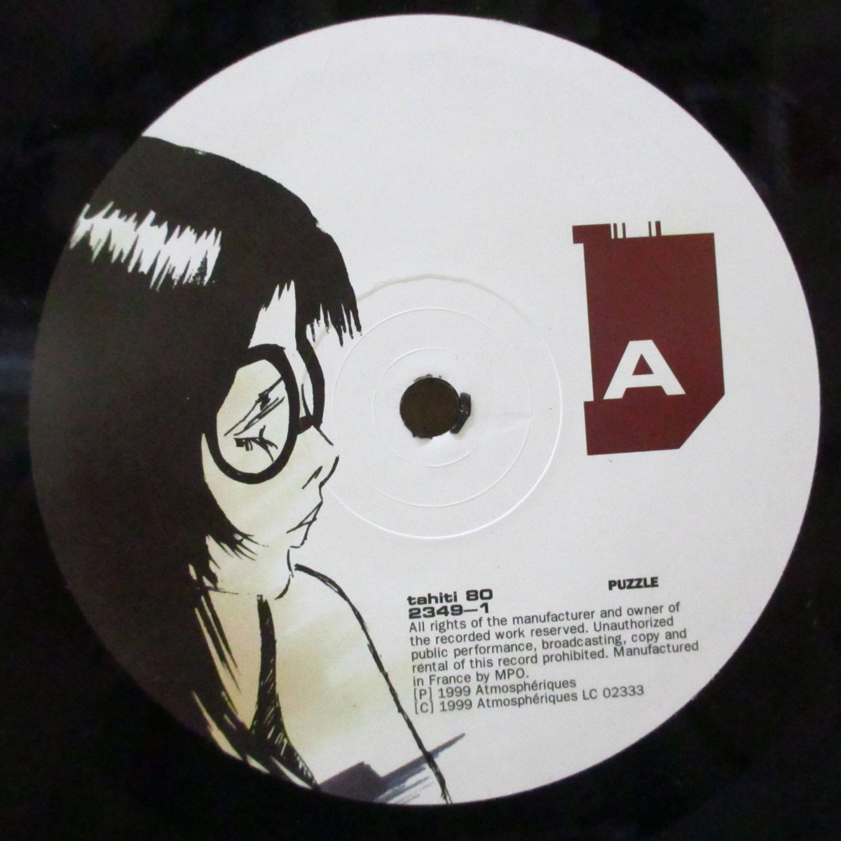 TAHITI 80 (タヒチ80)  - Puzzle (France オリジナル LP+インナー) '99年1stアルバム