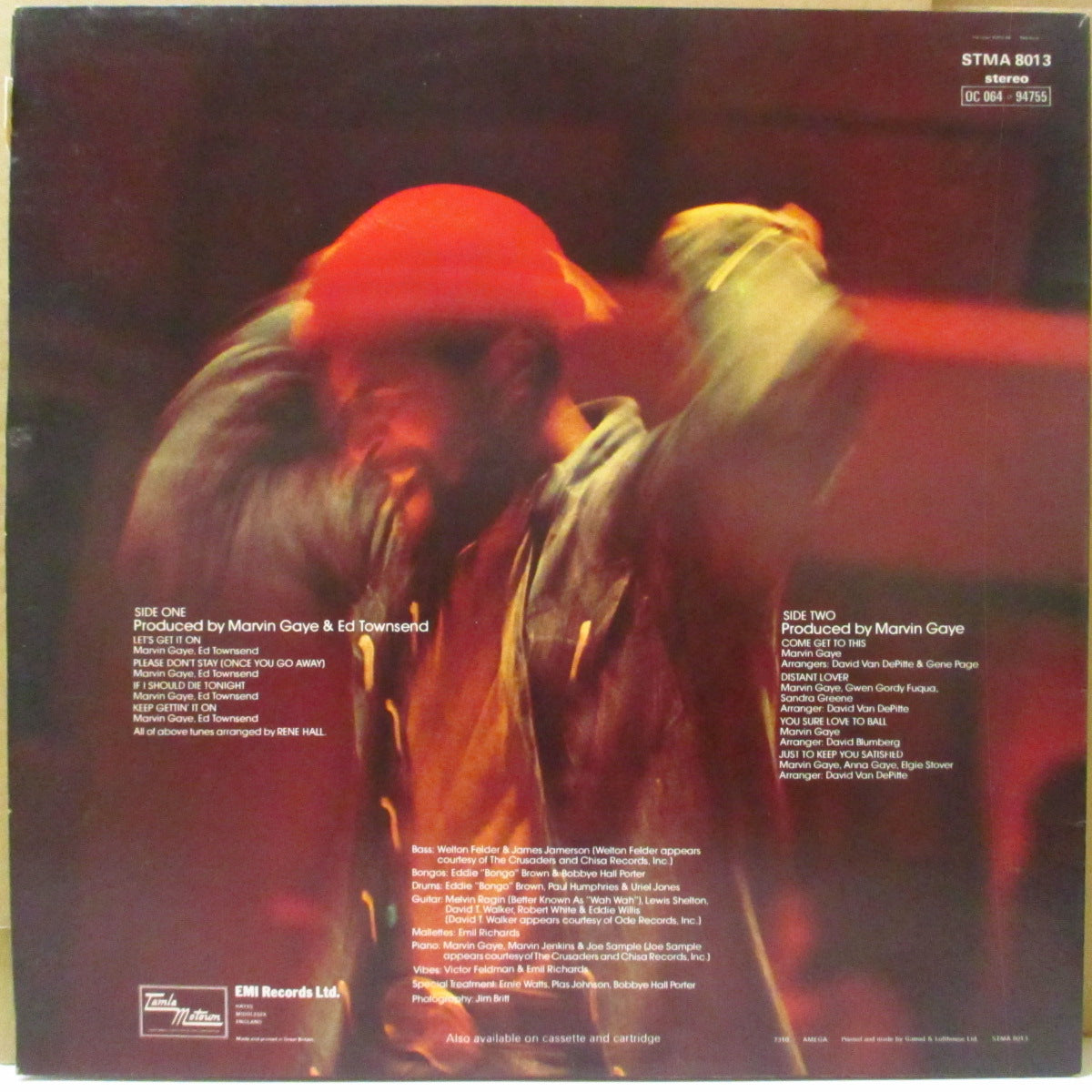 MARVIN GAYE (マーヴィン・ゲイ) - Let's Get It On (UK '73