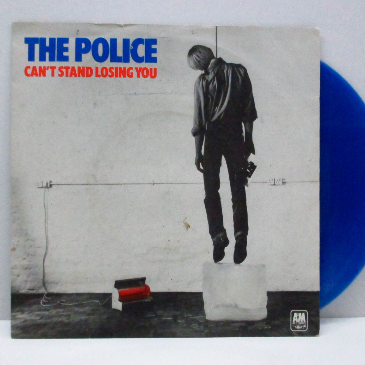 POLICE, THE (ザ ・ポリス)  - Can't Stand Losing You (UK '79 限定「濃ブルーヴァイナル / 小穴」7"+光沢固紙ジャケ)